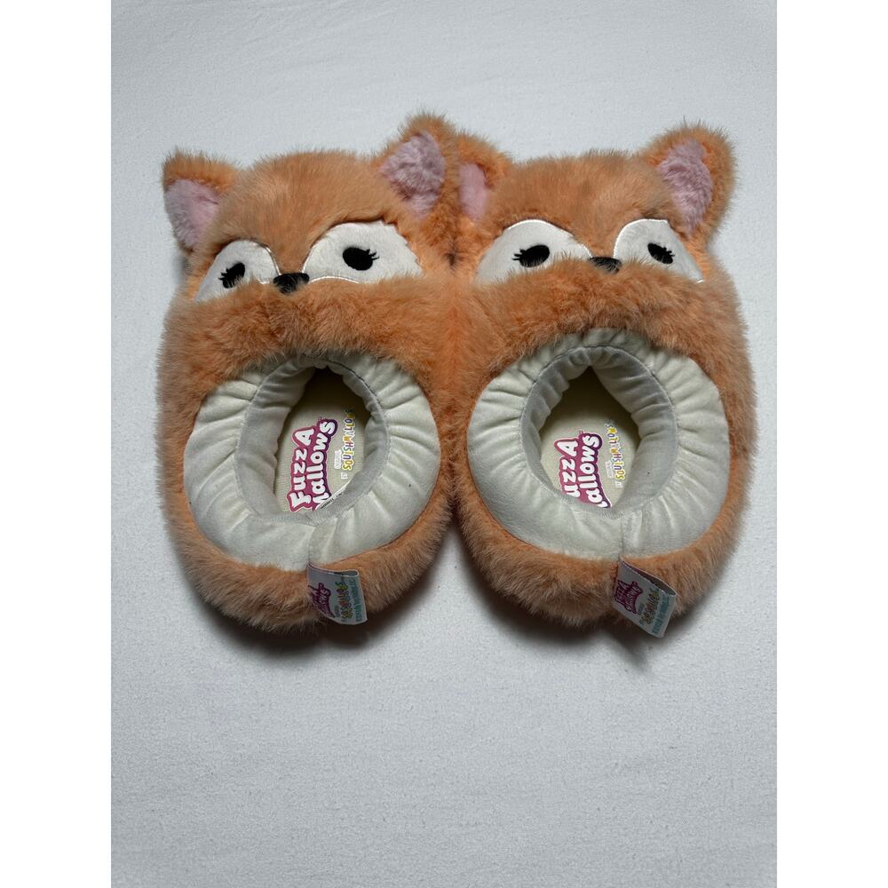 Fuzz A Mallow by Squishmallows Fox Slippers 9/10 Slippers